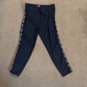 Guess Women Large Leggings with Logo Trim